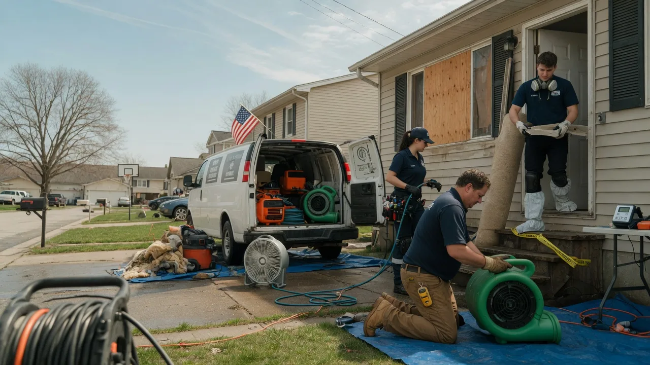 Water Damage Restoration in Wellsburg, WV near me
